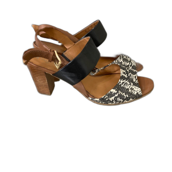 Naturalizer N5 Comfort Sandals Dahnny women’s size 8 Open Toe Black Leather - Picture 4 of 11